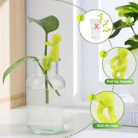 YIK Yung 12 PCS Plant Propagation Buddy, Leaf Buddy Plant Clippings Support for Sprouts, Stems and Shoots Plant Cutting Holder
