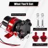 CarBole 110GPH, 12V DC, 13-14 PSI Electric Fuel Transfer Pump