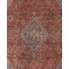 Momeni Afshar Polyester Area Rug, Copper, 3' X 5'