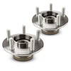 KAX 513224 Pair Front Wheel Hub Bearing Compatible with 2008-2011