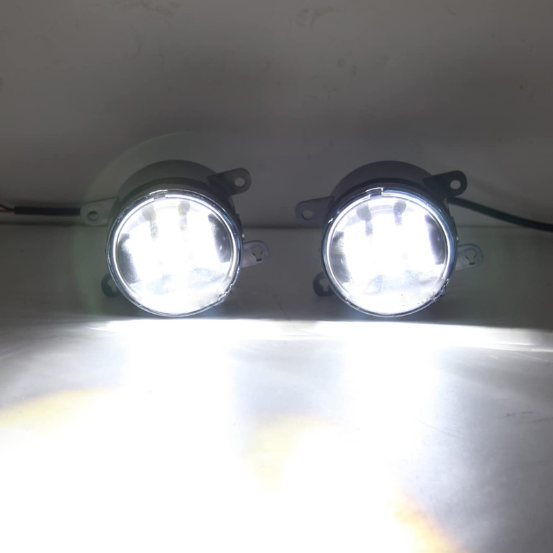 NP 2pcs Fog Light LED Headlight for R-enault M-egane 2/3