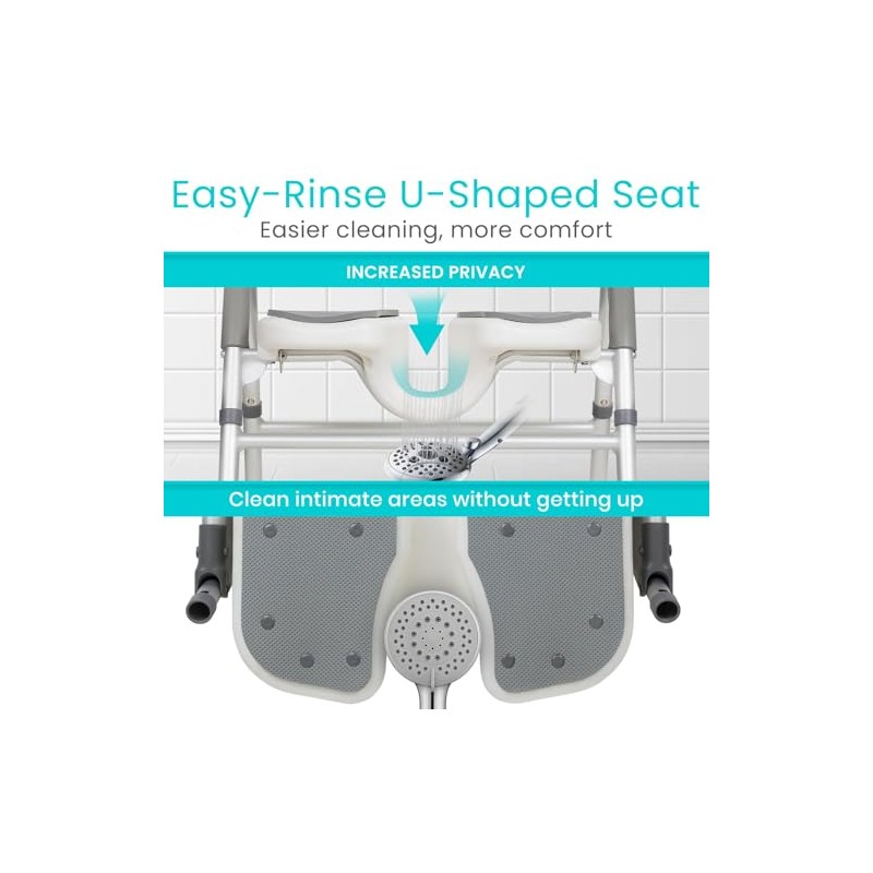 Vive Shower Chair for Elderly & Disabled - Handicap Bath