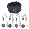 Wireless Restaurant Service Calling System 1 Watch and 4 Button