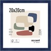 accent by nielsen 8x8 Wooden Blue Photo Frame with Stand