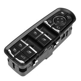 Interruptor de Control de la Ventana Principal de Energía Eléctrica del Automóvil adecuado para Cayenne 2011-2016 7PP-959-858-M-DML 7PP-959-858-Q-DML 958-613-156-20-DML