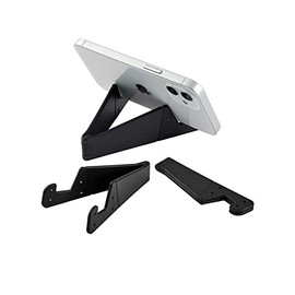 Paquete de 3 soportes portátiles para teléfono celular para escritorio, material mejorado: soporte universal plegable para teléfono celular, tamaño de