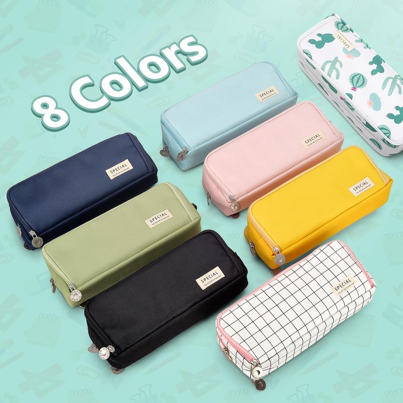 TOYESS Big Capacity Pencil Case for Girls and Boys, Pencil