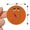 Sesame Street Snuffleupagus Face 1" Planner Calendar Scrapbooking Crafting Clear