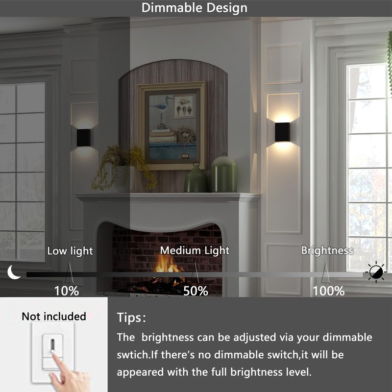 ilucezzo Up and Down Wall Lights for Bedroom LED Wall
