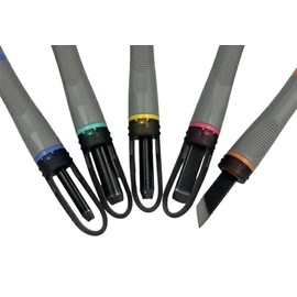 Yoshiharu SX-NEO Maruichi Chisel with Safety Guard All Steel Blade Rubber Grip 5 Pieces