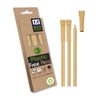 Pack 3 Eco Friendly Plastic Free Kraft Barrel Pens Black