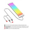 ARGB Extension Sleeved Cable Kit DIY 5V 3pin PSU Cable