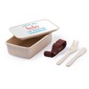Fabulous Lunch Box with Cutlery White - J'Peux Pas J'ai