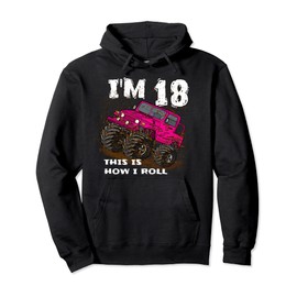 18th Birthday Racing Car Truck Costume T shirt Girls Pullover Hoodie