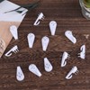 SAVITA 25pcs Concrete Wall Hooks, Invisible Nail Hangers No Damage