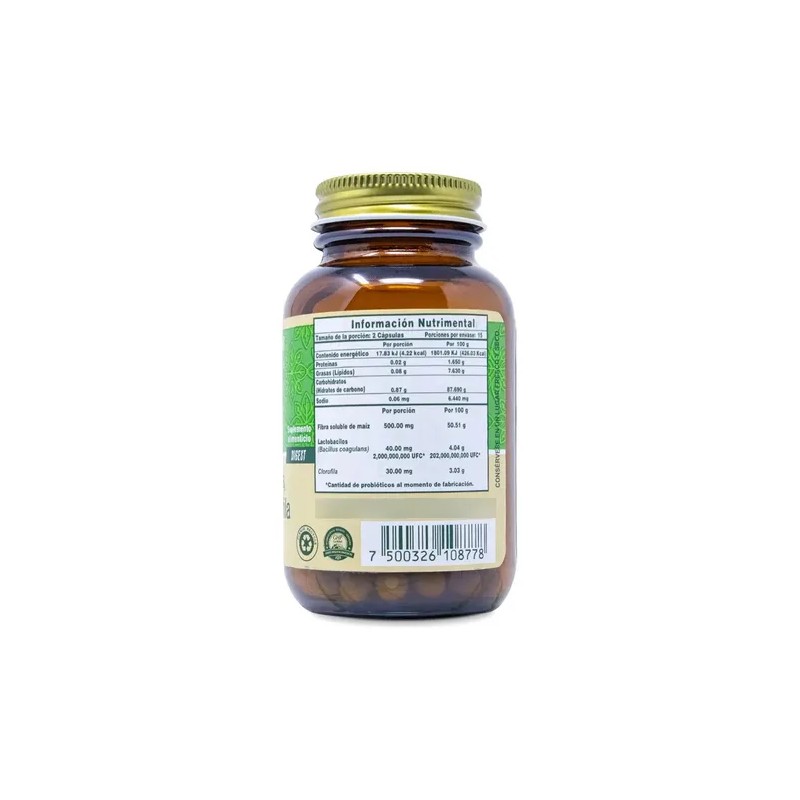 Biomiral D Gelac + Fs Prebióticos Y Clorofila 30 Caps