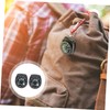 Sosoport 2pcs Detachable Compass for Watch Portable Camping Compass Outdoor
