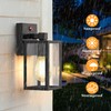2Pack Motion Sensor Porch Light Outdoor, Exterior Lighting Fixture for