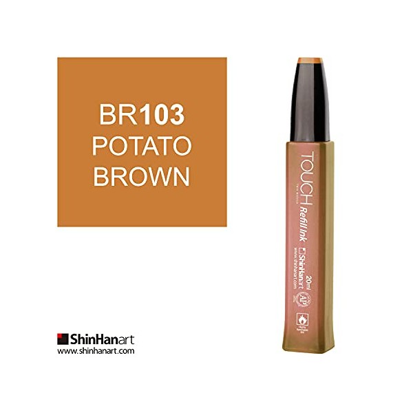 ShinHan Touch Twin Marker Refill Ink BR103 Potato Brown