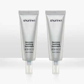 (현대홈쇼핑)슈링크 알엑스 리커버리 수딩 선크림 50mL 2개 Hyundai Home Shopping Shrink RX Recovery Soothing Sun Cream 50mL 2 Pack