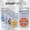 Power One PR48 P13 Hearing Aid Batteries - Mercury-Free, Size