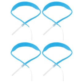 DOITOOL Tienda De 4 Piezas Fijador Portátil Fijadores Transpirables Para Heridas En El Soportes Reutilizables Cubierta De Traqueotomía Correa De Esponja Para Traqueotomía