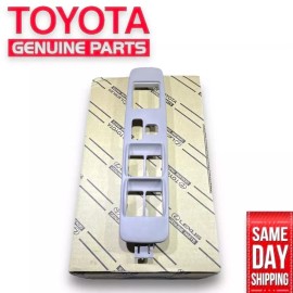 Toyota 01 - 04 TOYOTA TACOMA MASTER POWER DRIVER WINDOW SWITCH BEZEL TRIM GRAY OEM NEW