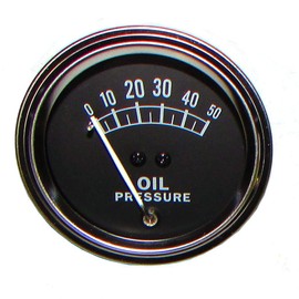 50 lb. Oil Pressure Gauge Fits Agco Replaces 70228718V