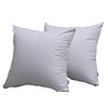 Feather Proof Euro Pillow Protectors 24x24 Set of 2 Waterproof
