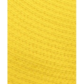 RITZ Woven Round Placemat Set of Twelve - Sun