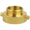 NOVINO Fire Hydrant Hose Adapter 2-1/2" NST/NH Female x 2"