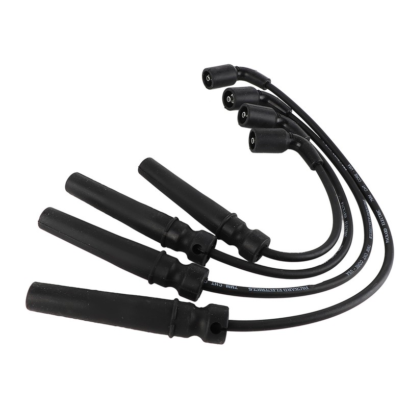 4PCS Spark Plug Wire Set 96497773 Aging Resistant Ignition Automotive