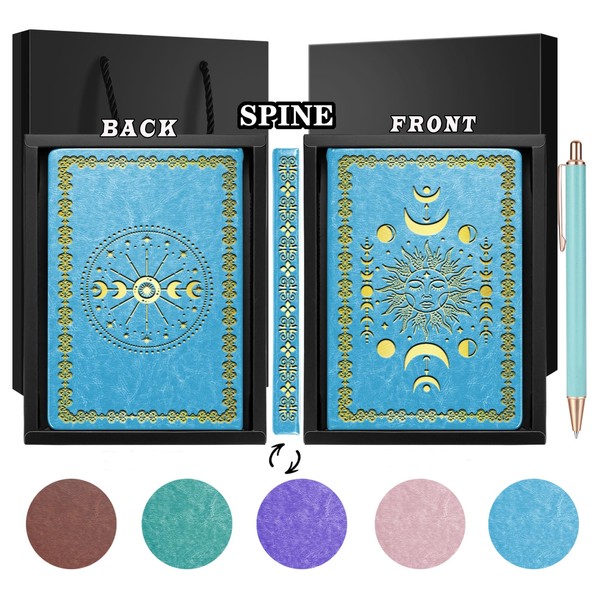 WHLBHG Vintage Sun Gift Moon Phase Star Gift Witchcraft Gift