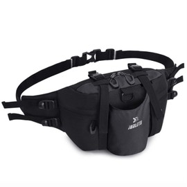 3-Way Running Pouch, Fanny Pouch, Large Capacity, Smartphone Holder, For Sports, Waterproof Zipper, Night Reflection, Mountain Climbing, Excursions, Travel, Night Walking, Cycling, Walking,