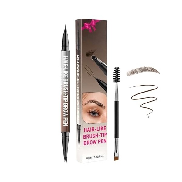 4D Brow Pen | 2 in 1 Double Ended 4D