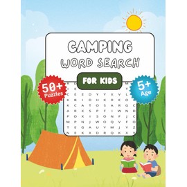 Camping Word Search Puzzle Book: Word Searches with Easy to Read Print about Camping,Nature,Adventure, and Wildlife | 8.5*11 inches, 113 pages | 50+ Puzzles..Gift for vacations, Holidays and Freetime