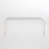 Muji 15919833 Acrylic Divider Shelf, Small, Approx. Width 10.2 x