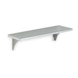 Industrial Grade 1ECL6 Shelf, 16 x 4 1/2 In, SS