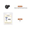 DTGN M2.5-0.45x4mm Button Head Socket Cap Screws - 100Pack -