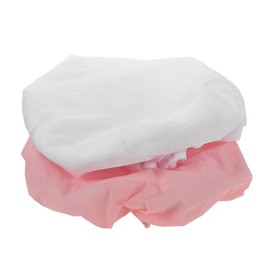 Ipetboom 2pcs Hair Drying Shower Caps - Microfiber Shower Hat Reusable Waterproof Two Layer Design for Women Straight Curly Long Braided Hair Spa and Home Use