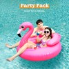 JOYIN Inflatable Flamingo Tube, Pool Float, Fun Beach Floaties, Swim