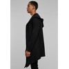 Urban Classics Men's Long Hooded Open Edge Cardigan - Regular