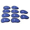 10pcs Golf Club Head Cover Breathable Nylon Mesh Soft Lining