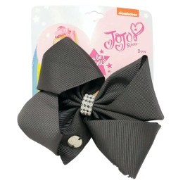 Nickelodeon Girls Hair Bows Clip JoJo Siwa Bow Collection Black Medium Girl Accessories