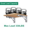 Folding Shelf Brackets, 2 Pcs Heavy Duty 304 Stainless Steel