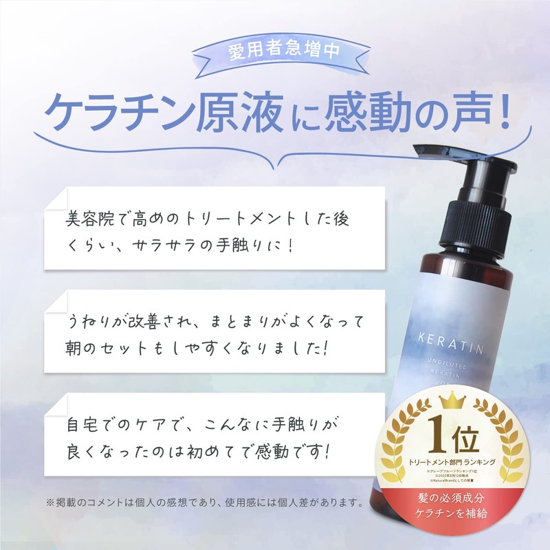 [23 Years Design] Keratin Solution Keratin Treatment Solution 3.5 oz