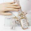 Rayslesan Cute Key Fob Cover with Rhinestone Bear Charm, Bling