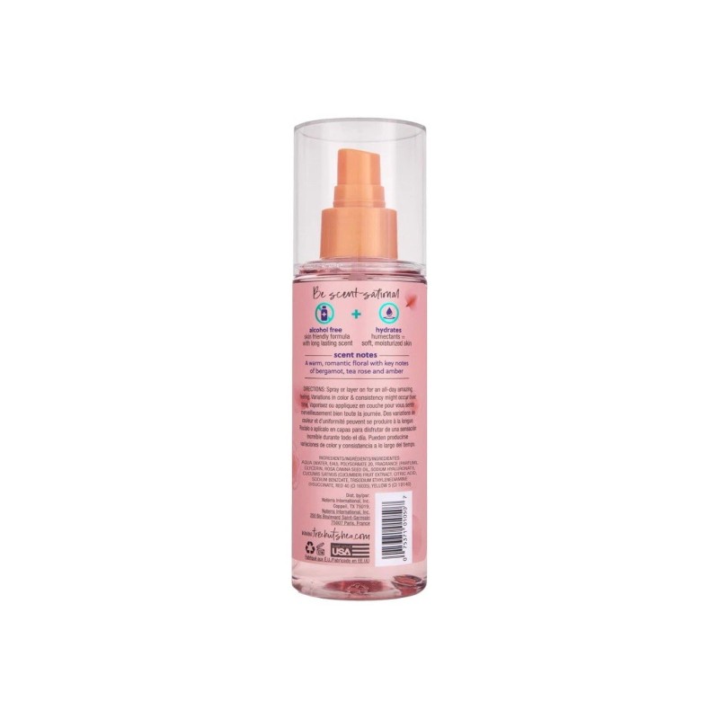 Tree Hut Moroccan Rose Fragrance Mist Body Spray Women Men