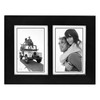 Malden 673-35SD Double 3.5x5 Picture Frame - Wide Real Wood
