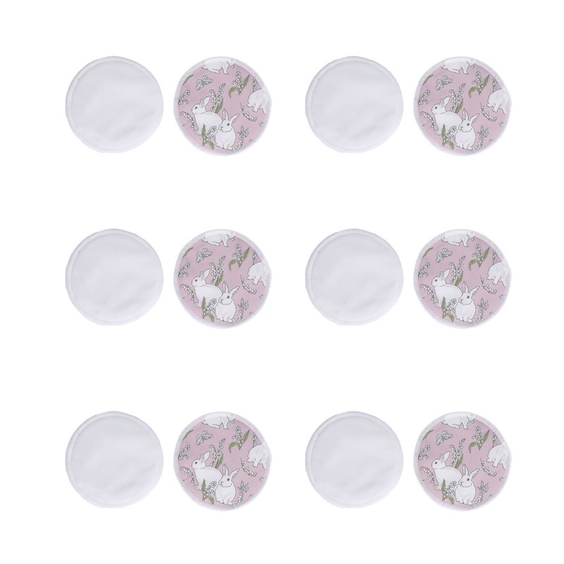 10Pcs Nursing Breast Pads Reusable Washable Breathable Comfortable Breastfeeding Nipple